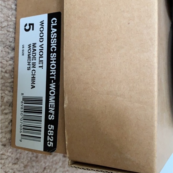 UGG CLASSIC SHORT PURPLE WOODE VIOLET BOOTS WOMENS 5 - Picture 5 of 9